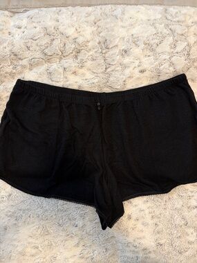 Soma Black Women's Sleep Shorts - Comfortable Lounge Boxer XXL
